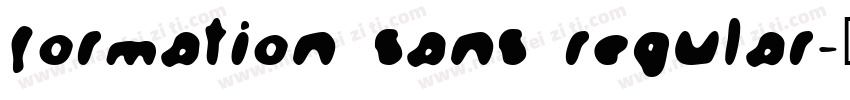 Formation Sans Regular字体转换